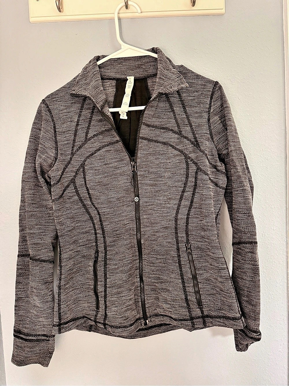 lululemon Define Jacket Women's Gray & Black Size 10